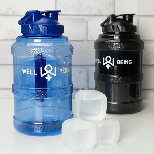 Giant Water Bottle with chill cubes