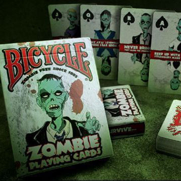 Zombie Playing Cards by Bicycle