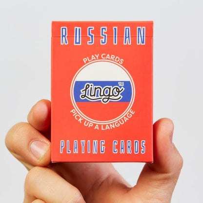 Learn a Language "Lingo" Playing Cards