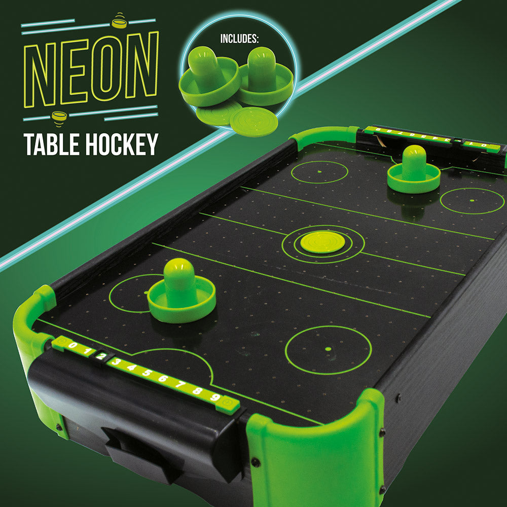 Neon Air Hockey