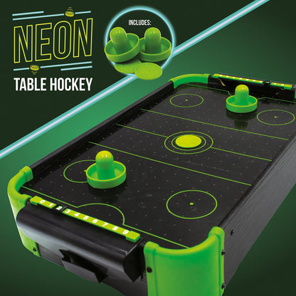 Neon Air Hockey